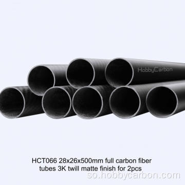 Hobbycarbon 1400mm 100% 3k tube fiber carbon